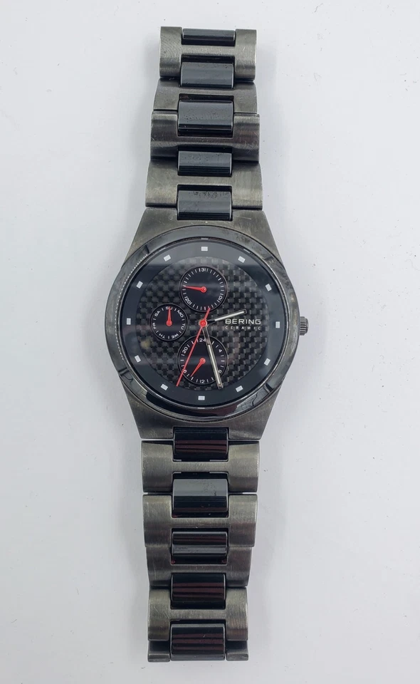 Bering Ceramic Carbon Fibre Mens Watch 32339-782 - image 2 of 4