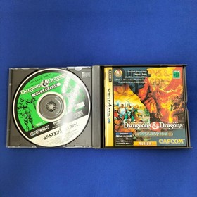 Capcom Dungeons & Dragons Collection Sega Saturn Game Used