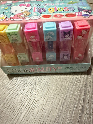 FAVORBEAUTY Liquid Shine Lip Gloss Set Assorted Shades 24PCS