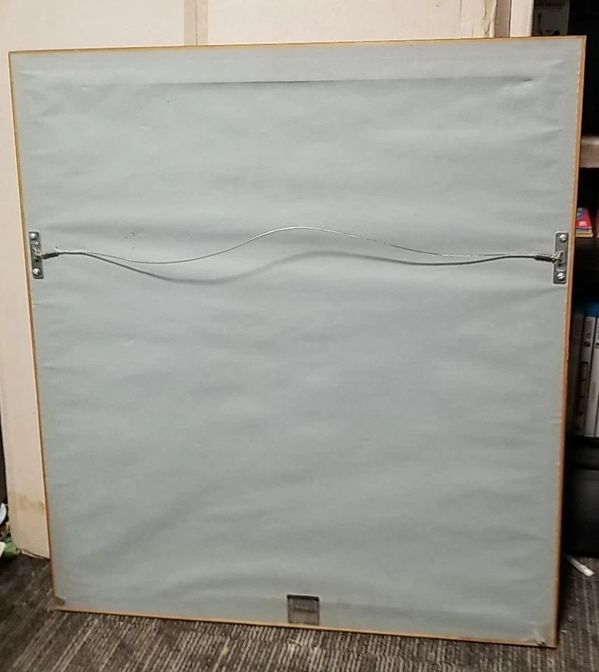 Litografía firmada por Rie Muñoz "Ducha pública en el ferry" # 152/950 1998 de colección Foto 4 de 4