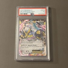 POKEMON TCG: 2014 XY BLACK STAR PROMO METAGROSS EX #XY34 PSA 5