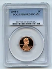 2008-S Lincoln Memorial Cent Proof — photo from another recent sale
