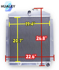 Aluminum Radiator Fits 1947-1954 Chevy 310036003800 Truck Pickup