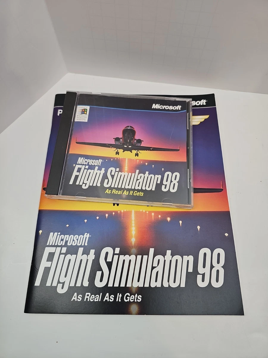 Video Game Flight Simulator 1998 for sale | eBay
