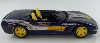 Maisto 1998 Chevy Corvette C5 Indy 500 Pace Car 1:18 Scale Diecast PURPLE (INC)