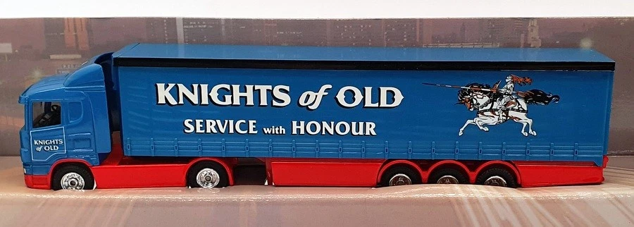 Corgi 1/64 Scale Diecast TY86611 - Scania Curtainside - Knights Of Old - Image 3 of 4