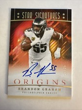 Brandon Graham 2025 Panini Origins Star Signatures Auto /25 Eagles SS-bdg