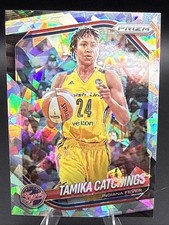 Tamika Catchings #60 Prizm WNBA Ice Prizm 2025 Indiana Fever