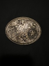 Montana Silversmiths Texas Belt Buckle