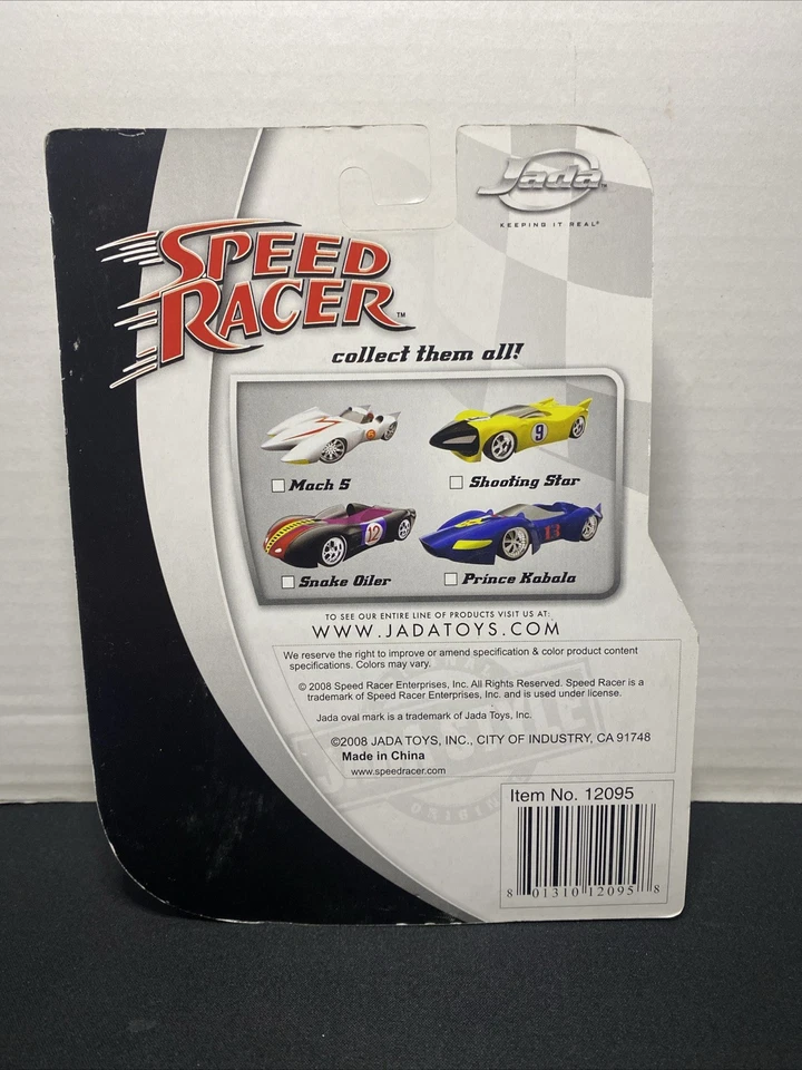 Jada Speed Racer Mach 5 F1 Race Car 1:55 Metal Diecast New Sealed  🏎️ - Image 4 of 4