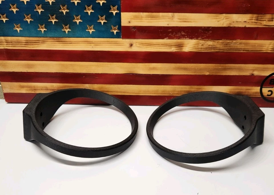 Par de 2 soportes para cuencos montados en la pared para mascotas perros Foto 3 de 3