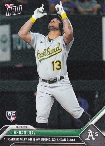 2023 Topps Now 165 Jordan Díaz