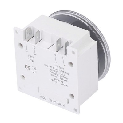 Digital Timer 1 Min To 168 Hours 7 Day Timer Switch 10A DC12V Input LCD Display