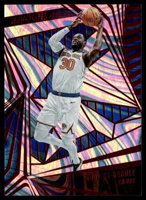 2023-24 Panini Revolution Red Swirl Julius Randle 025/199 #19