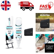 Grout Reviver 250g - Fast Drying, Eco-Friendly Black Tile Adhesive for Bathrooms