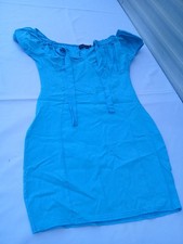 Pretty Little Things Women Mini Bodycon Dress Size 12  Blue