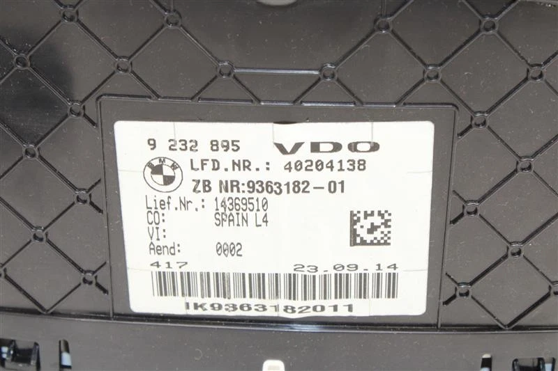 CLUSTER VELOCÍMETRO 2015 428I BMW 936318201 1356369 Foto 2 de 4