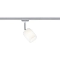 Paulmann Blossom Hochvolt-Schienensystem-Leuchte Urail Chrom (Matt), Satin
