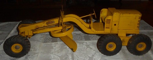 Vintage Doepke Model Toys Co - livellatrice stradale diesel Adams - Foto 1 di 16