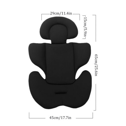 2-In-1 Baby Carseat Head Support, Infant Car Seat Insert For Newborn Girls Boys - Picture 5 of 17