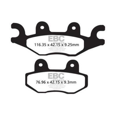 Cectek 500 Efi Quadrift 2009-2010 EBC Front R Series Brake Pads FA484R
