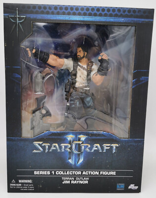 DC Unlimited Starcraft Premium Series 1 Jim Raynor Collectible PVC Figur Neu