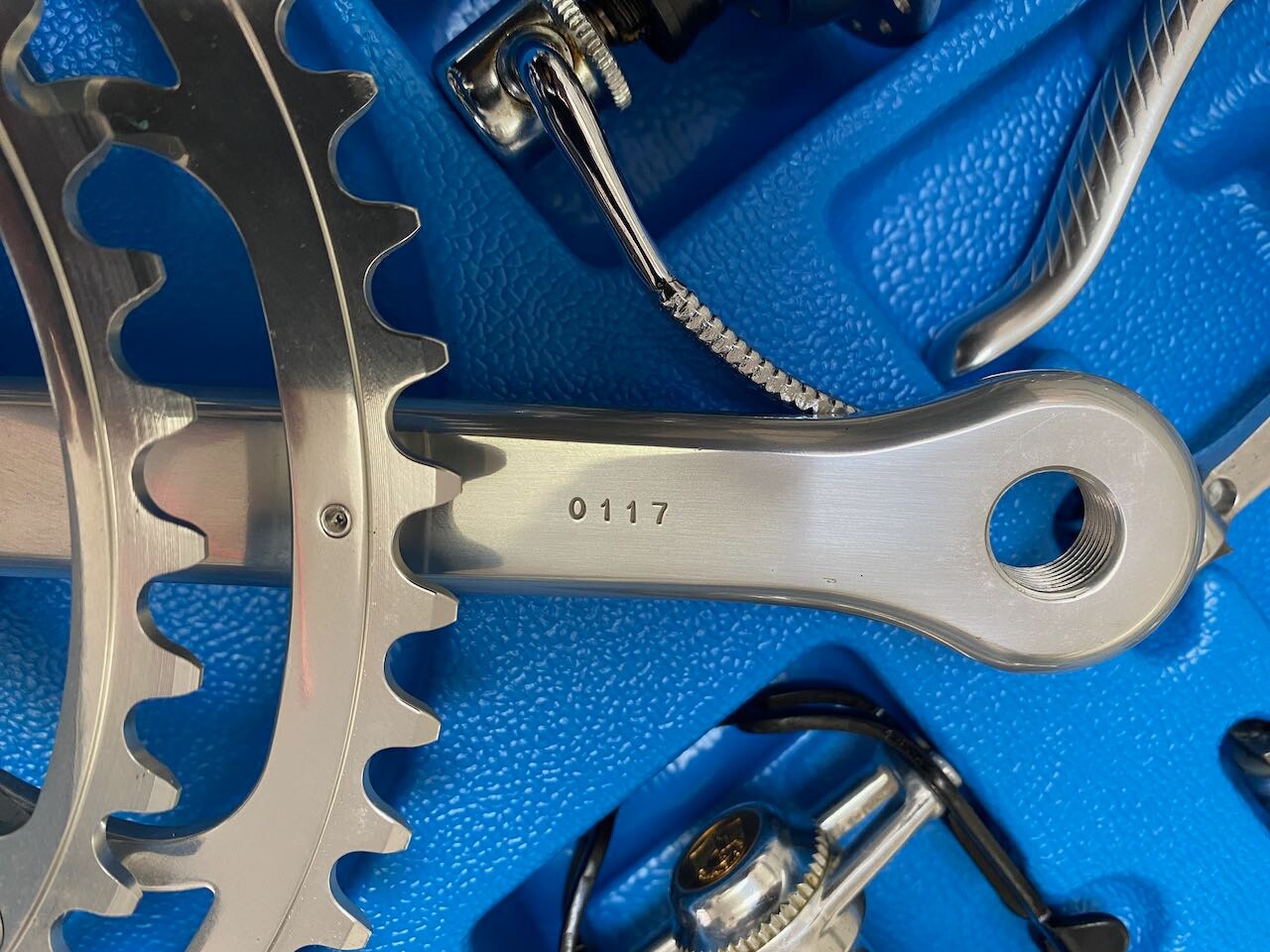 NOS Campagnolo 50th Anniversary Group PERFECT NEW Serial Number 0117 eBay