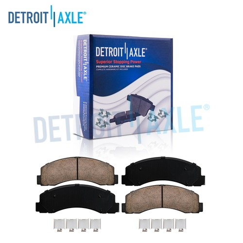 Front Ceramic Brake Pads for 2010 2020 Ford F150 Expedition Lincoln