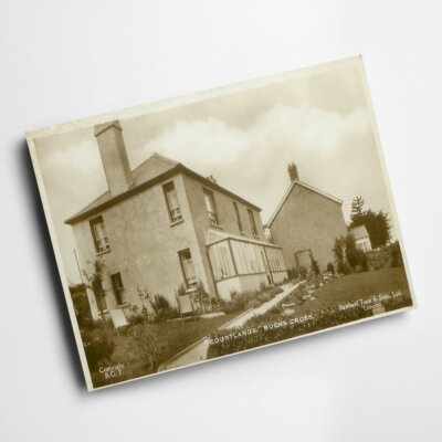 A6 PRINT - Vintage Devon - ''Courtlands,'' Bucks Cross (b)