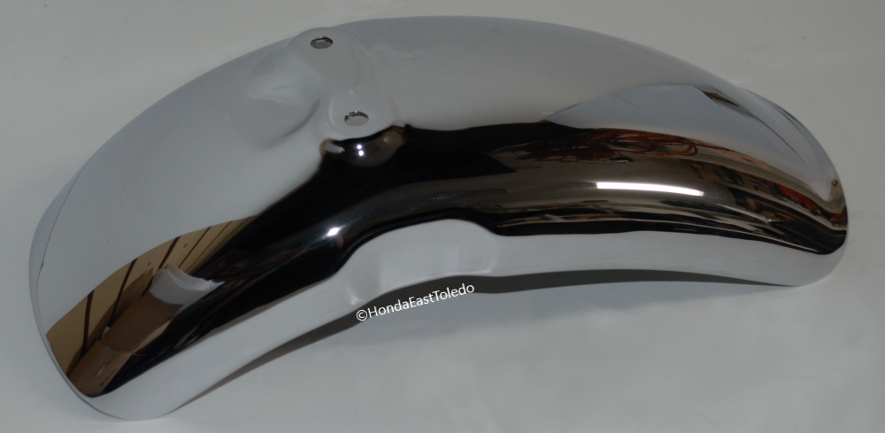 Honda OEM Front Chrome Fender Mud Guard 1972-1977 Z50 Mini Trail