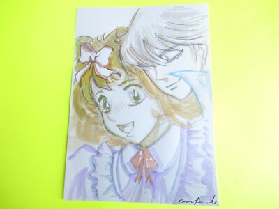ORIGINAL WATERCOLOR CANDY CANDY & TERENCE ENRICO SIMONATO BEAUTIFUL!!!!