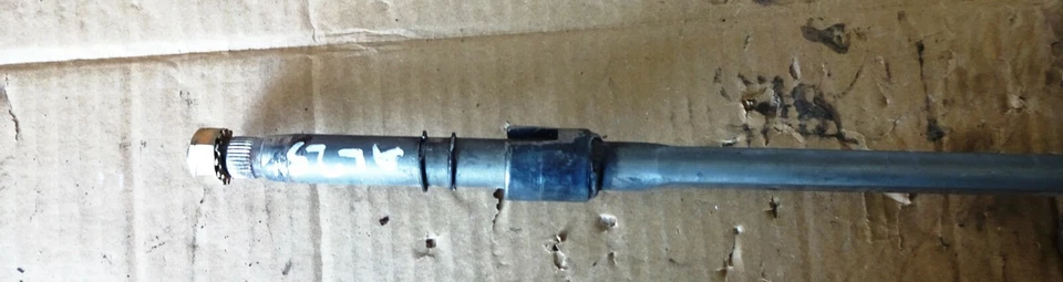 Coluna de direção modelo Toyota Tercel AL25 Wagon 4WD 1982 1986 - Imagem 3 de 4