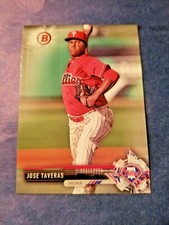 JOSE TAVERAS 2017 BOWMAN DRAFT CARD BD-73 PHILLIES/DOMINICAN REPUBLIC (ROOKIE)