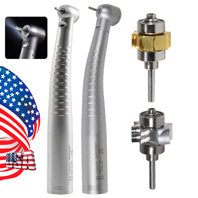 Dental LED Fiber Optic Handpiece High Speed / 4/6-Hole Quick Coupling Fits KaV