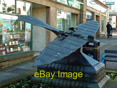 Foto 6x4 Bronzemodell des ersten Schiffes zum ''Motorflug'' Thi c2013
