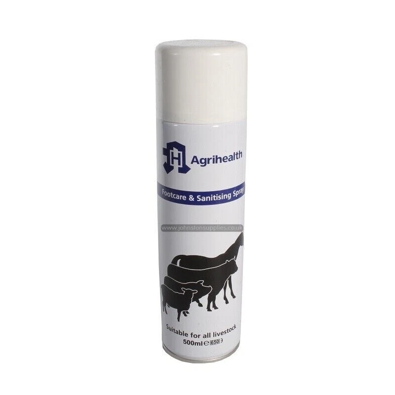 Antibacterial Hoof Spray Sheep Foot Rot 500ml Cow Goat Lamb Violet Master