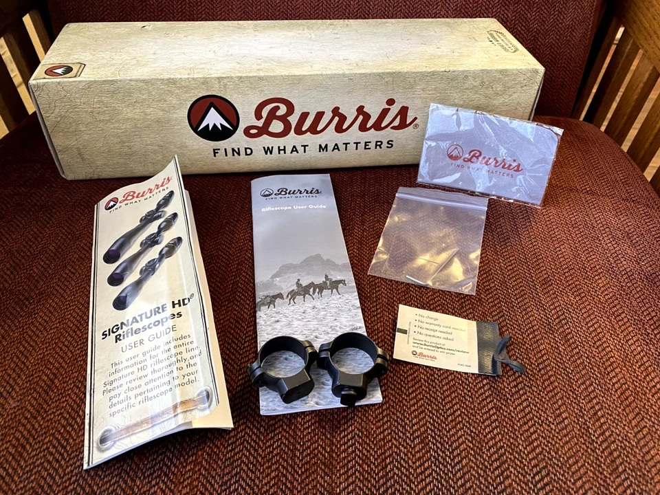 Телескоп Burris Signature HD 3-15x44 мм матовый черный (только коробка!!! - БЕЗ ПРИЦЕЛА) - Изображение 2 из 4