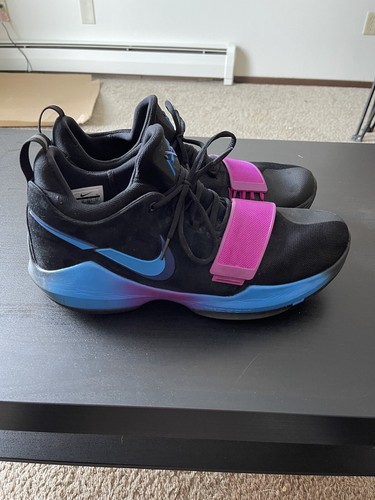 purple paul george shoes