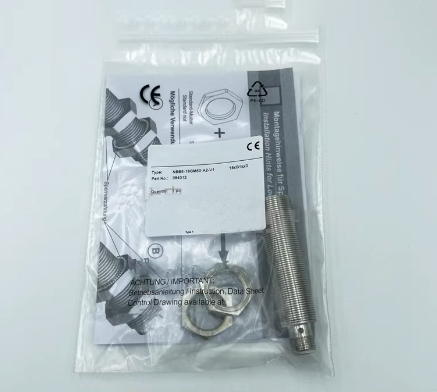 Pepperl Fuchs NBB5 18GM50 E2 V1 Threaded Barrel Proximity Sensor, M18 PNP 36V 100 mm 36 V dc 200 mA | RS