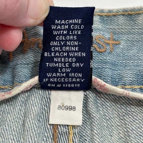 Pantalones cortos de mezclilla de jean amatista Capri Bermudas para mujer talla 11 - Imagen 11 de 11