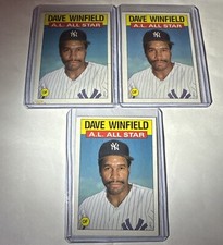 (3) Dave Winfield 1986 Topps #717