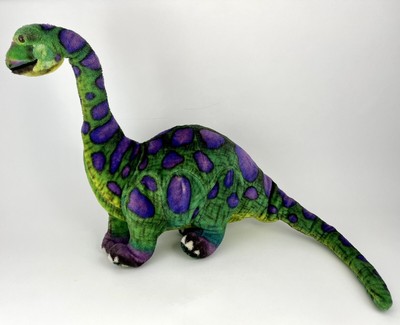 Large Wired Melissa & Doug Apatosaurus Stuffed Animal Dinosaur Poseable Plush 737029113151 | eBay