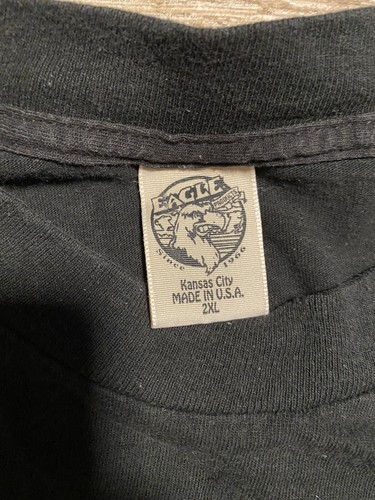 Vintage 1997 American Bald Eagle Products West Virginia Big Print XXL Shirt - Picture 4 of 4