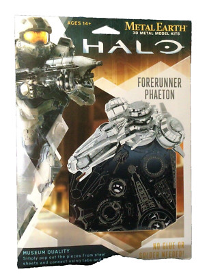 HALO FORERUNNER PHAETON  (Fascinations Metal Earth 3D Model Kit) XBOX NEW