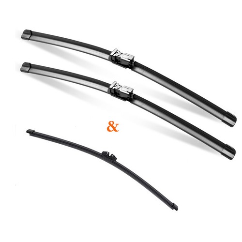 Front & Rear Windshield Wiper Blades Fit For VOLVO XC70 20082016 OEM