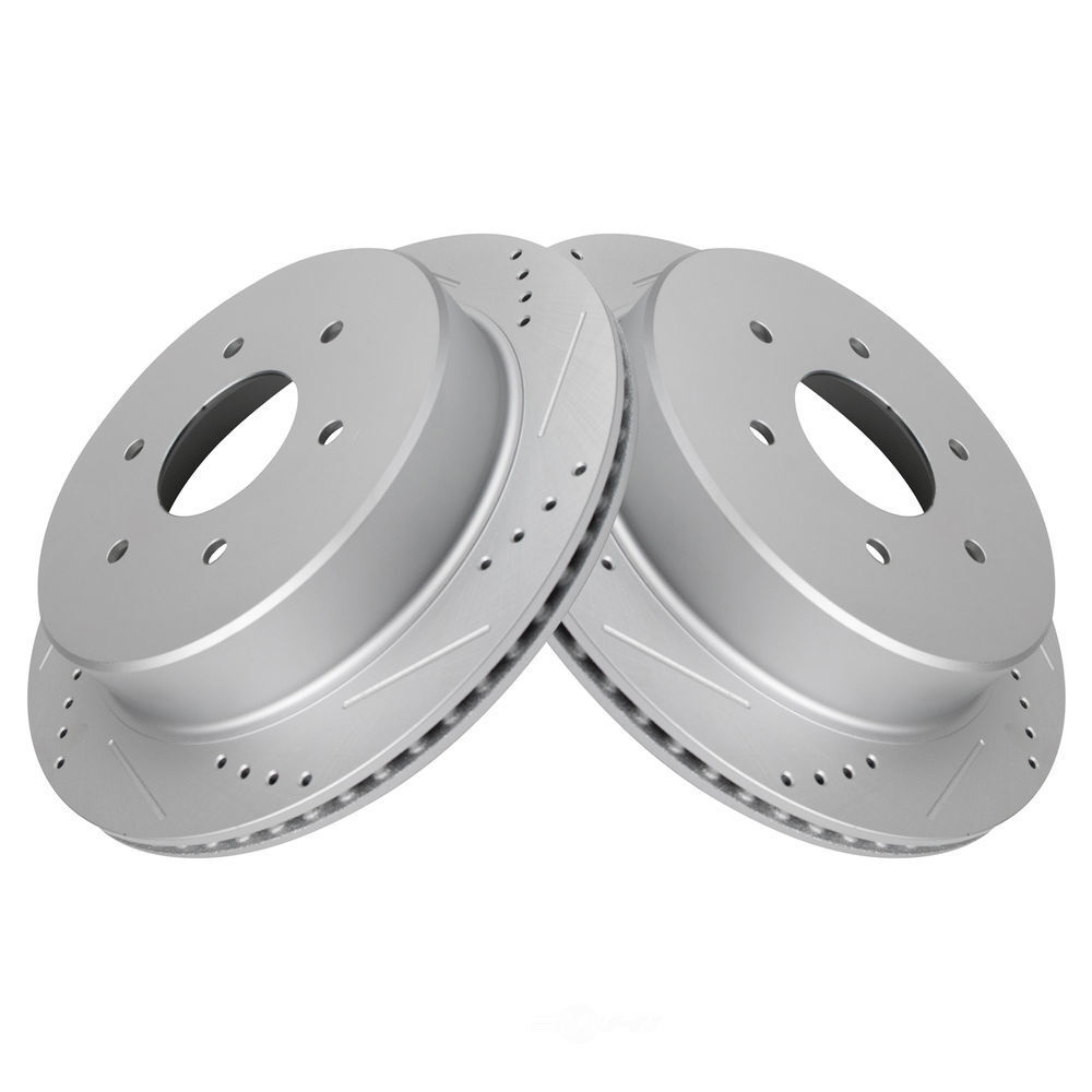 Disc Brake Rotor Set-Performance 2 Piece Brake Rotor Set fits 2017 ...