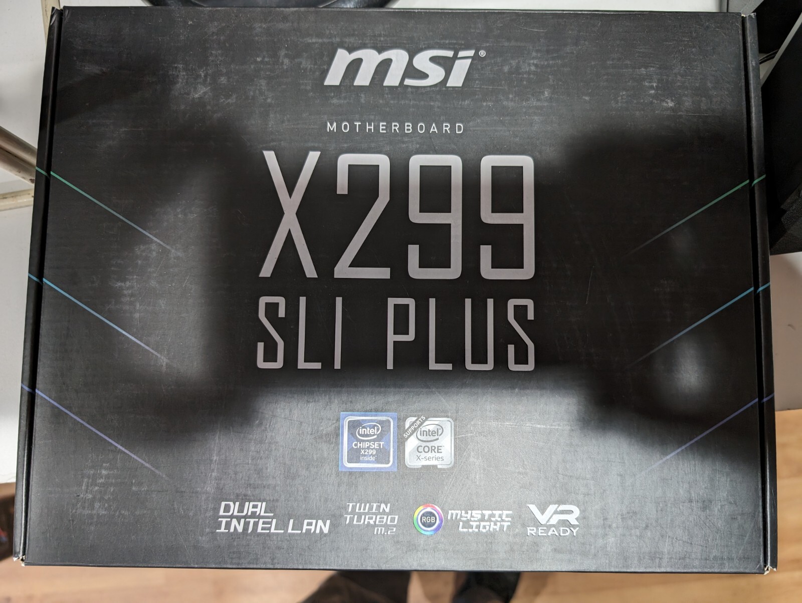 MSI X299 SLI PLUS Motherboard Intel X299 LGA 2066 M.2 DDR4 ATX USB 3.1