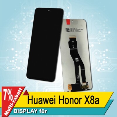 Display Für Huawei Honor X8a Bildschirm LCD Schwarz