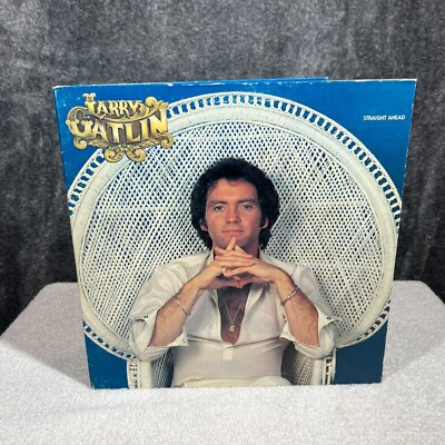 Larry Gatlin Straight Ahead Vinyl Record LP Columbia Records