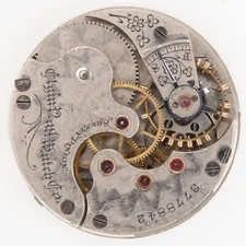 Elgin Grade 112 Model 1 0-Size 17-Jewel Antique Pocket Watch Movement